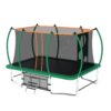 Outdoor Square Trampolines For Kids Adults Long Rectangular Tumbling Trampoline - Green - Image 4