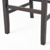 Barstools With Rivet Decoration (Set of 2), Wood Frame, Bar Chairs For Kitchen Island - Beige - Image 14