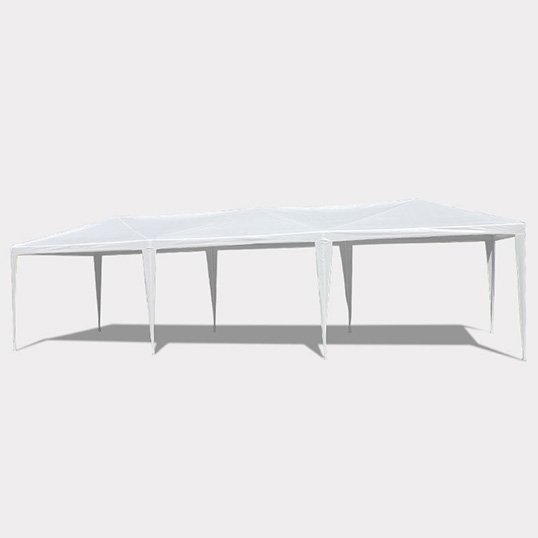 10X30' Wedding Party Canopy Tent Outdoor Gazebo With 8 Removable Sidewalls - White - Image 7