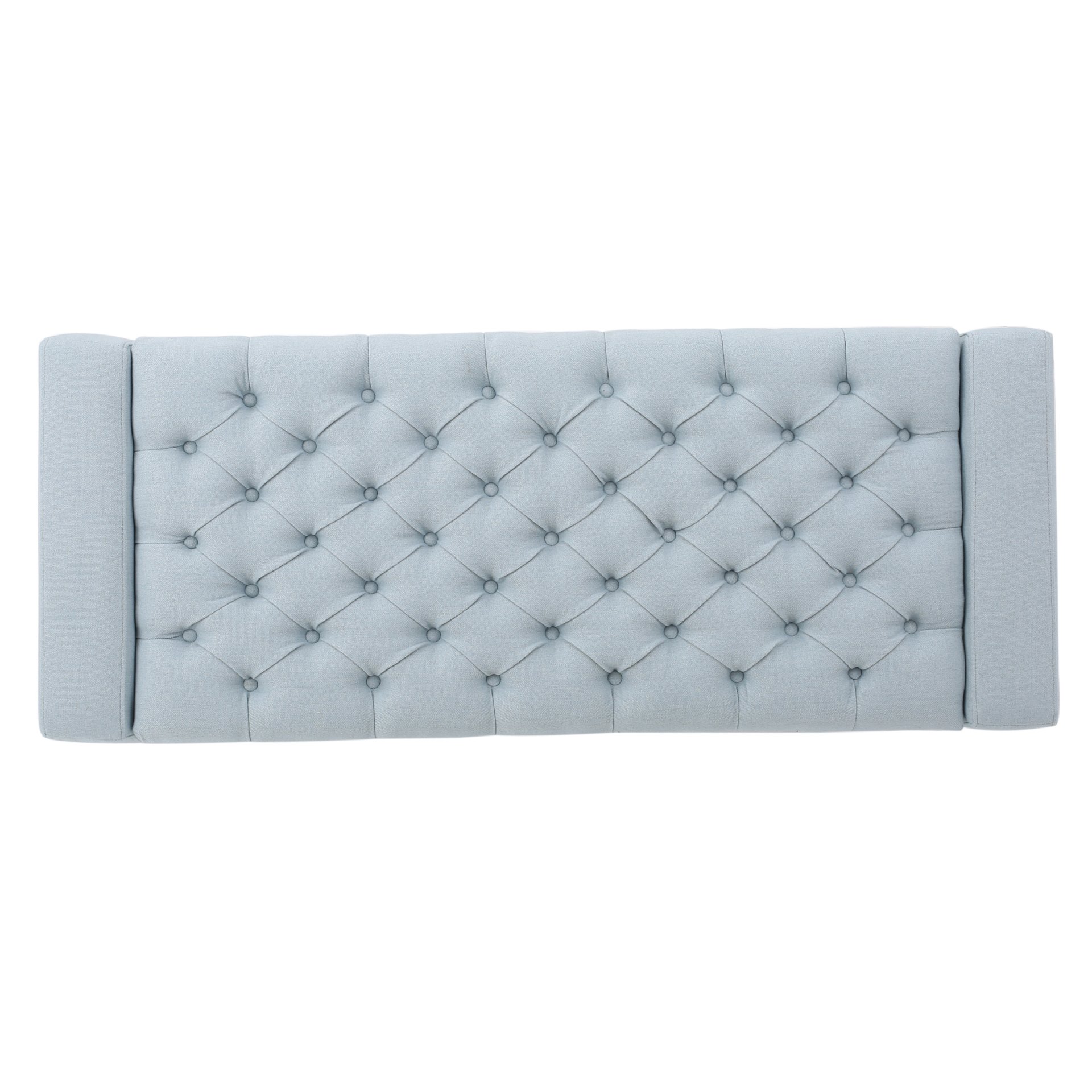 Stylish Guernsey Ottoman With Storage Function - Light Sky - Image 15