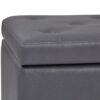 Hamilton - Storage Ottoman - Stone Gray - Image 5