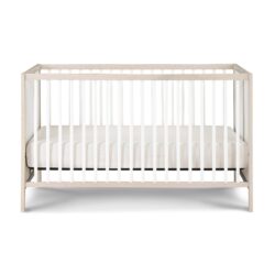 Pixie Finn - 3 In 1 Crib - Washed Natural / White