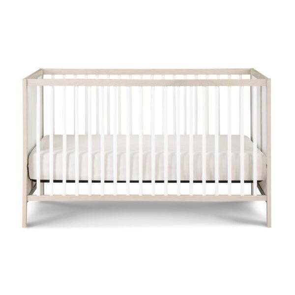 Pixie Finn - 3 In 1 Crib - Washed Natural / White