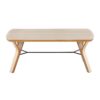 Folia - Mid-Century Modern Bench - Natural - Image 4