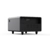 Modern Smart Side Table With Built-In Fridge, Wireless Charging, Temperature Control, Power Socket, USB Ports, Outlet Protection, Induction Light - Black - Image 20