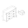 Carlos - 5 Pieces Queen Bedroom Set - Black - Image 8