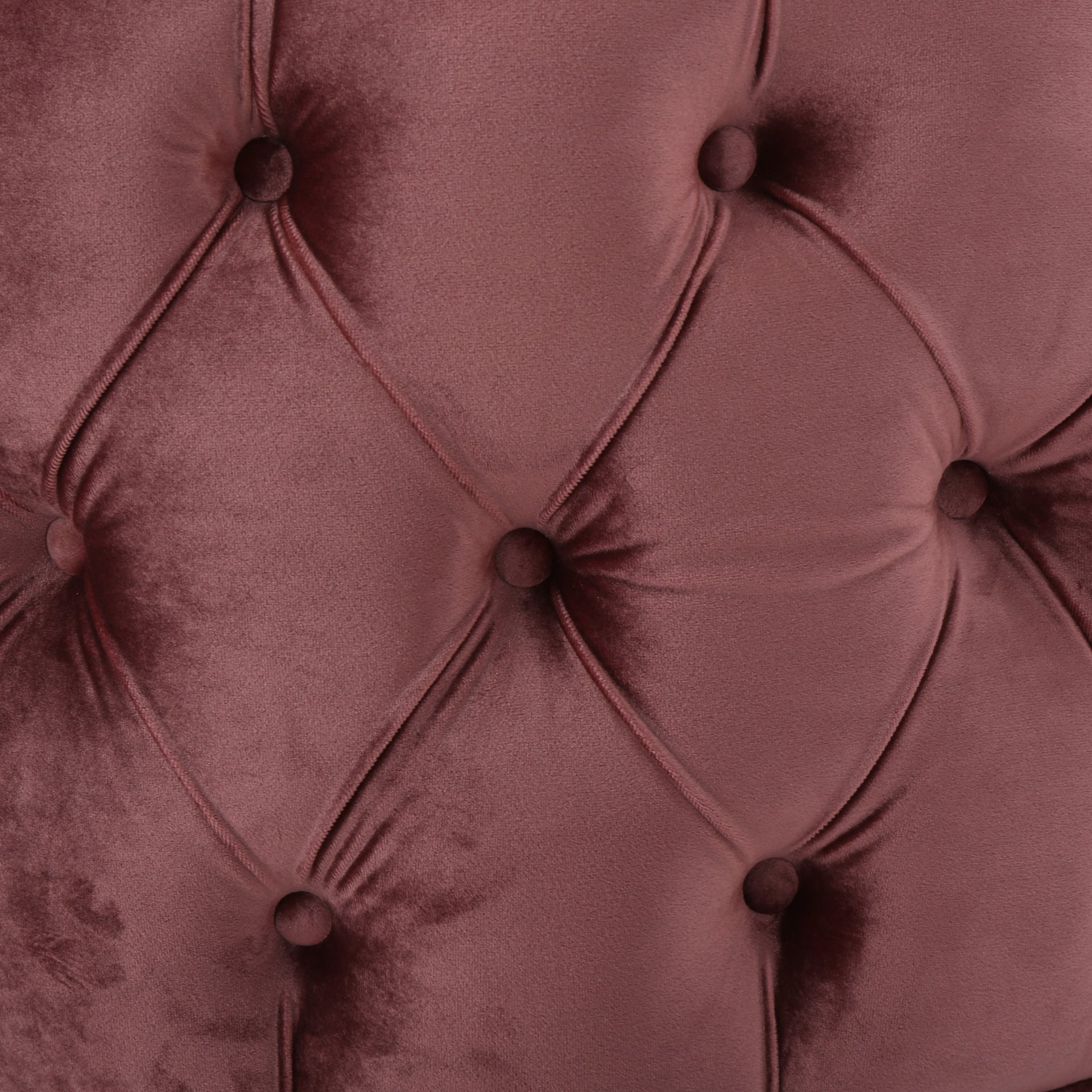 Modern Glam Ottoman With Button Tufted Diamond Stitch - Blush - Image 9