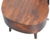 Wooden Wave Coffee Table - Walnut - Image 9
