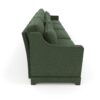 Ergonomic Chenille Four Seater Sofa With Lumbar Pillow Frame High Resilience Sponge - Green - Image 24