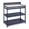 Connelly - Changing Table - Midnight Blue / Vintage Walnut - Image 2