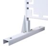 Outdoor & Indoor Privacy Screen Metal Privacy Screen, Freestanding Decorative Privacy Screen For Deck Balcony, Privacy Fence Panels - White - Image 10