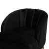 Accent Chair, Club Armchair, Modern Reading Chair - Black - Image 11