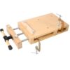 Portable Hard Wood Workbench With Quick Release Handle And G Type Fixing Clips For Woodworking - Natural - Image 4
