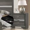 Naima - Nightstand - Gray - Image 6