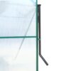 6.3'x4.2'x7' Polycarbonate Greenhouse, Heavy Duty Outdoor Aluminum Walk-In Green House Kit With Rain Gutter, Vent And Door For Backyard Garden - Green - Image 25