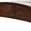 King Bed For Cozy Spaces Elegant - Cappuccino - Image 5
