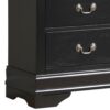 Elegant Traditional Media Chest - Black - Image 5