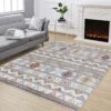 Loft Shag - 5' 3" X 7' Shaggy Area Rug - Multi - Polypropylene - Image 4