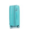 Expandable Hardshell Suitcase Double Spinner Wheels Pp Luggage Sets Lightweight Durable Suitcase & Tsa Lock, 3 Piece Set (20/24/28) - Lake Blue - Image 16