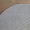 Curve - Round Rug - Silver - Image 2