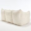 Comfortable Dual Beanbag Chair With High Resilience Foam Core For 2 People - Beige - Image 19