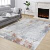 Loft Shag - 7'10" X 9'10" Shaggy Area Rug - Gray, Polypropylene - Image 4