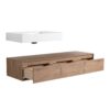 Modern Wall Mounted Bathroom Vanity With Resin Sink, Soft Close Drawer, Imitative - Imitative Oak - Image 15
