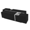 Extendable Coffee Table, Coffee Table With 2 Hidden Storage Space And 2 Drawers For Living Room - Black - Image 14