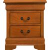 Louis Phillipe - Nightstand - Oak - Image 7