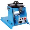 Portable Rotary Welding Positioner With 3 Jaw Lathe Chuck, 0 - 90° Turntable - Blue - Image 5