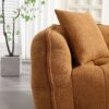 Soft Beanbag Chair With High Resilience Foam Core For Two People - Yellow - Image 15