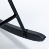 Rocking Chair, Glider Chair, Rocking Accent Chair With Lumbar Pillow And Ottoman For Living Room - Black - Image 10