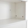 Home Bathroom Shelf Over-The-Toilet, Bathroom Spacesaver, Bathroom Storage Cabinet Organizer - White - Image 6