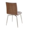 Mason - Contemporary Dining / Chair With Swivel (Set of 2) - Walnut / Gray - Image 4