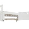 Extending Daybed With Trundle, Daybed With Trundle - White - Image 9