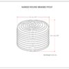 Margo - Round Pouf - Multi Color - Image 8