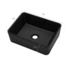 Rectangular Vessel Bathroom Sink - Matte Black - Image 3