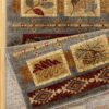 Nature's Nest - 2'7" X 7'3" Lodge Area Rug - Multi, Blue - Image 2