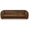 Marlon - Luxury Italian Leather Sofa - Brown / Rustic - Image 11