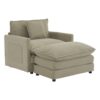 Modern Sofa Modular Sofa Couch Upholstered L - Shape Sectional Sofa With Side Storage Pockets For Living Room - Brown - Image 13