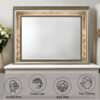 Skylar - Mirror With LED - Champagne - Image 2