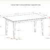 Colby - Dining Table - Oak - Image 11