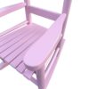 Children's Rocking Chair Indoor Or Outdoor, Suitable For Kids, Durable - Light Pink - Image 7