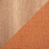 Tray - Contemporary Nesting Ottoman Set - Orange / Natural - Image 5