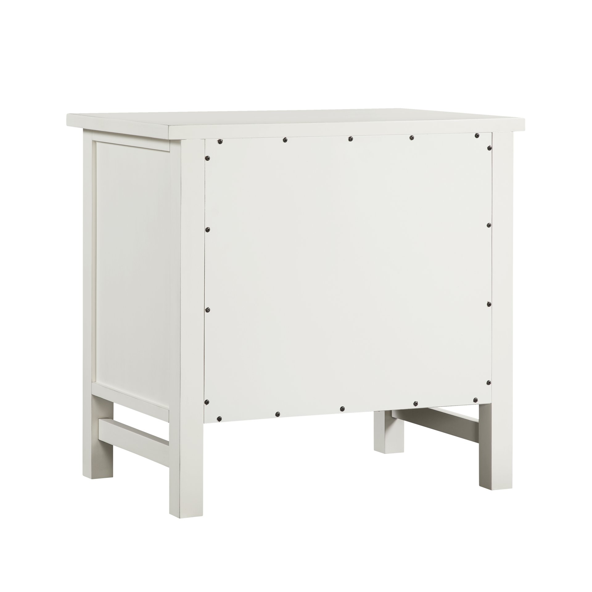 Georgina - 4 Drawer Storage Nightstand - Antique White - Image 8
