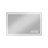 LED Bathroom Mirror Vanity Mirrors With Front Lights Wall Mounted Anti-Fog Frameless Make Up Mirror With Light Copper-Free Mirror Horizontal Or Vertical - Clear - Image 12