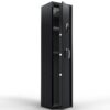 Large Capacity Quick Access Fingerprint Gun Safe, 4 - 5 Gun Biometric Metal Rifle Gun Security Cabinet Safe Locker - Black - Image 5