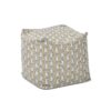 Pouf Luxury Oversized Bean Bag Cube Ottoman - Apollo Bust Gold / Cream Embroidery - Image 3