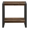 Accent Table, Side, End, Nightstand, Lamp, Living Room, Bedroom, Industrial - Brown - Image 7