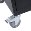 Mobile Charging Cart And Cabinet For Tablets Laptops 32-Device - Matt Black - Image 12